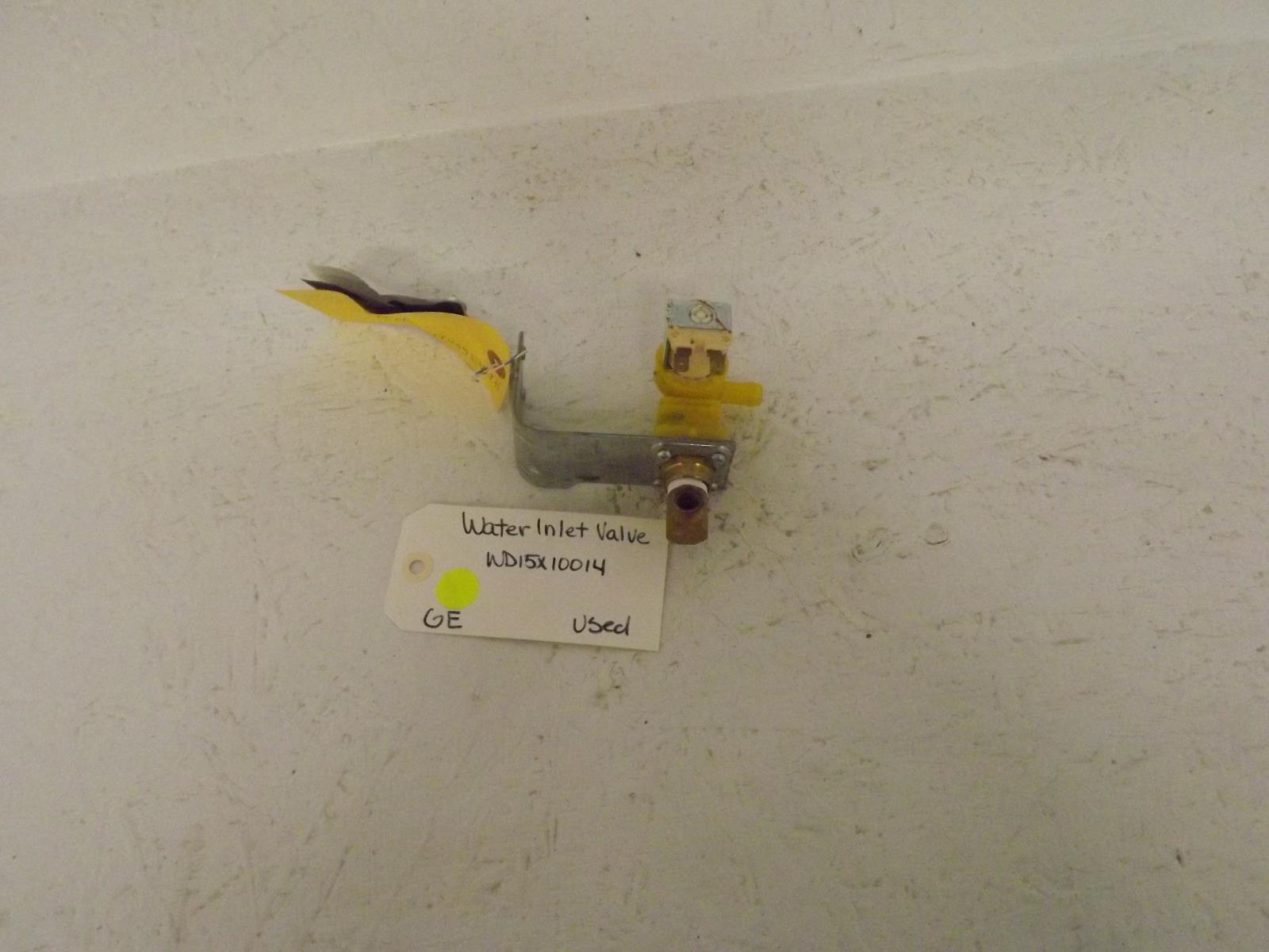 GE Dishwasher WD15X10014 Water Inlet Valve Used GE Dishwasher WD15X10014 Water Inlet Valve Used